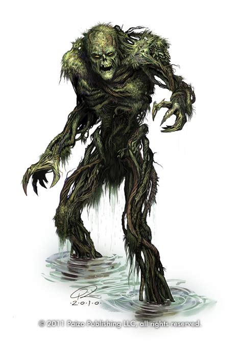 Swamp Monster by Akeiron on DeviantArt