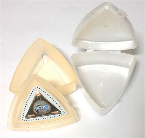 Triangle-shaped Mold & Container for Samgak Kimbap Making, Onigiri Nori ...