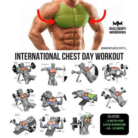 Pin on Workouts | Chest workouts, Gym workout tips, Chest day workout