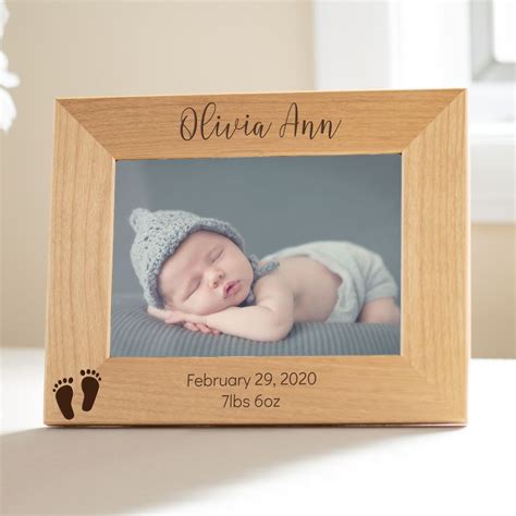 Personalized New Baby Picture Frame | New baby pictures, Baby picture ...