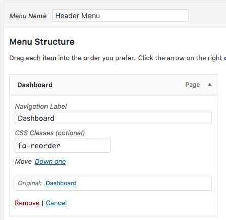 php - Add Wordpress menu css classes to - Stack Overflow