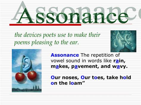 PPT - Assonance PowerPoint Presentation, free download - ID:4716553