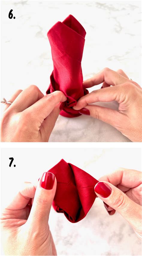 Elegant Napkin Rose Fold (So EASY!)