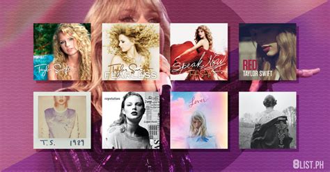 Here's Every Taylor Swift Album, Ranked - 8List.ph