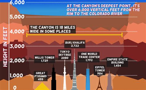 Grand Canyon infographic shows scale of natural wonder - 3TV | CBS 5