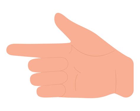 pointing finger design 21395010 Vector Art at Vecteezy