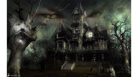 Spooky House Wallpapers - Wallpaper Cave