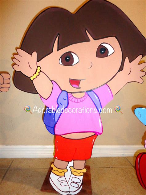 Dora the Explorer and Diego Birthday Decorations WOOD | Etsy