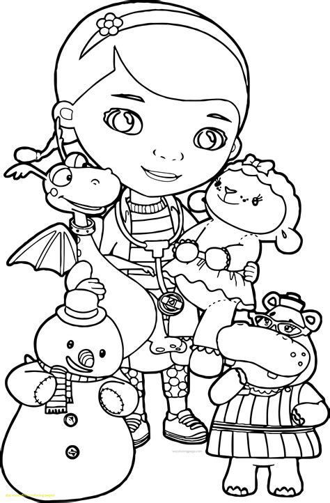 Doc Mcstuffins Printable Coloring Pages at GetColorings.com | Free ...