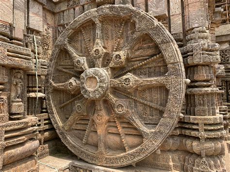 Free stock photo of konark sun temple, konark wheel