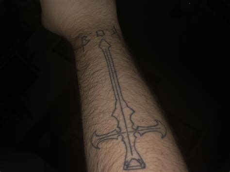 Knights of the blood oath tattoo! : r/swordartonline