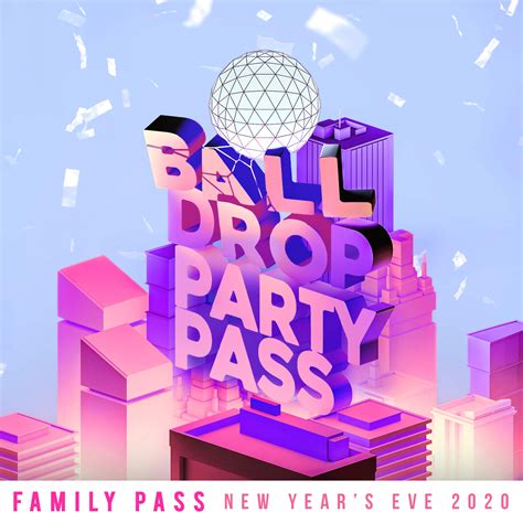 Ball Drop Times Square Family Party Pass | VIP NYE Party | Buy Tickets Now