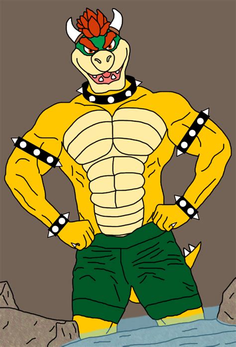 Muscle Bowser 7 by nokamarau on DeviantArt