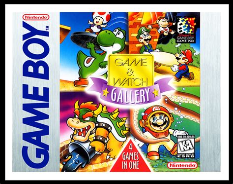 GameBoy – Game & Watch Gallery - Retro Game Cases 🕹️