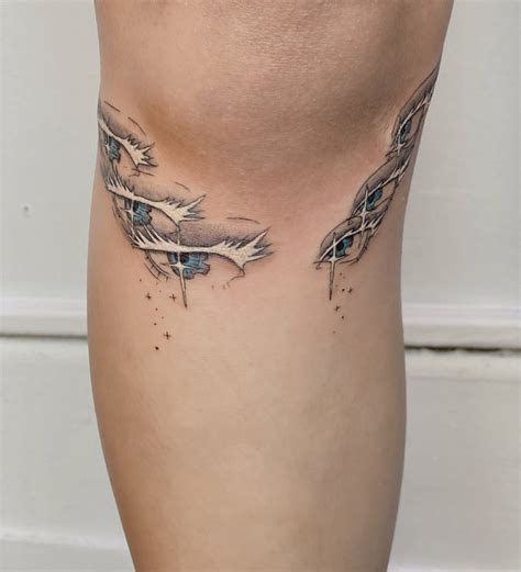 gojo six eyes tattoo | Tattoos, Pretty tattoos, Eye tattoo