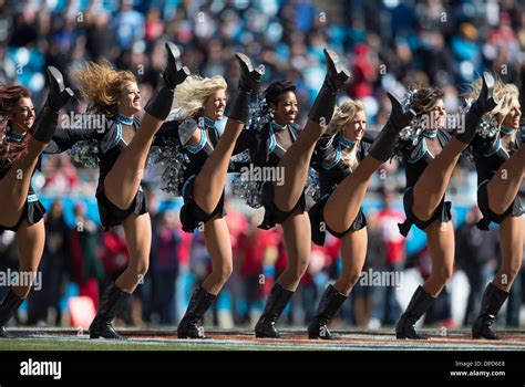 Carolina panthers cheerleaders hi-res stock photography and images - Alamy