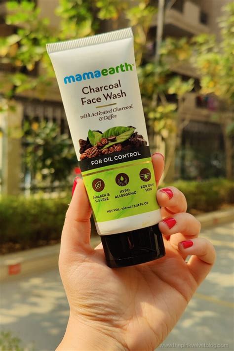 Mamaearth Charcoal Face Wash Review - The Pink Velvet Blog