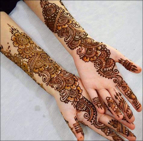 20 Very Simple Arabic Style Latest Mehndi Designs 2021 For Bridals ...