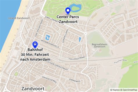 Center Parcs Zandvoort bei Amsterdam - Alle Infos im Überblick - Mit Karte