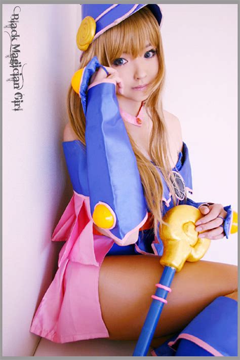 Yu-Gi-Oh Cosplay : Dark Magician Girls cute cosplay by Arisa Mizuhara ...