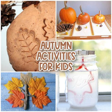 Autumn Activities for Kids - Messy Little Monster