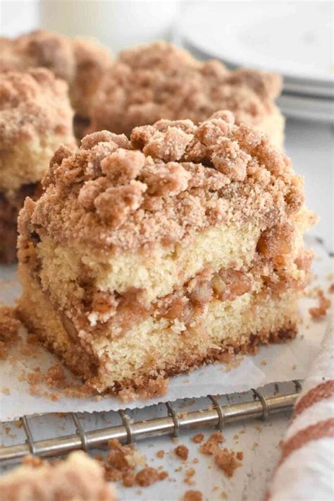 Apple Streusel Coffee Cake • Dance Around the Kitchen