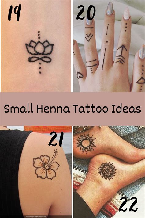 Cool Henna Tattoo Ideas - Printable Form, Templates and Letter