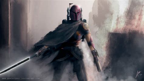 Sabine Wren - Darksaber by DarthTemoc on DeviantArt