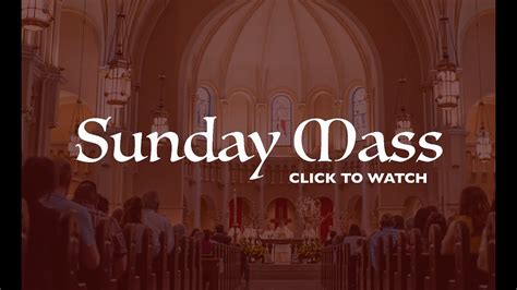 Catholic Sunday Mass Today Live Online - Sunday, 12th Sunday In ...