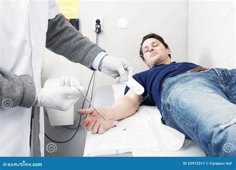 Stitching a wound stock image. Image of adult, occupation - 23972311