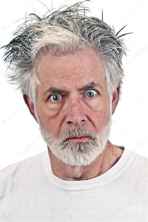 Angry Old Man Face