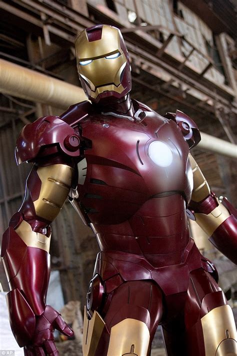 Watch an incredible life-sized Iron Man suit in action: Automated ...