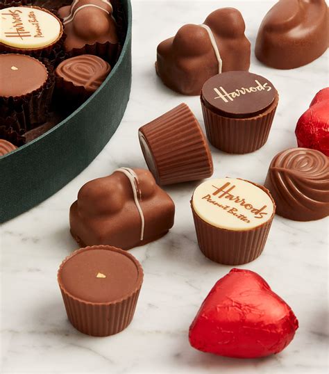 Harrods Belgium Peanut Butter Chocolate Selection (540g) | Harrods US