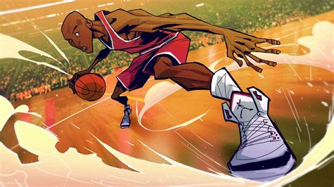 Cool Michael Jordan Cartoon Wallpapers - Wallpaper Cave