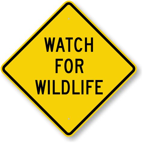 Wildlife Signs