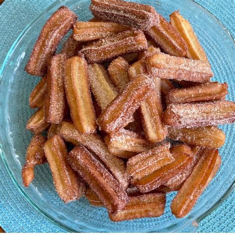 I made the official recipe for Disneyland Churros at home! These are so ...