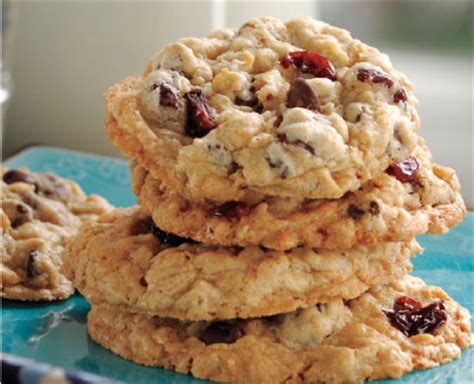 Chocolate Chip, Oatmeal & Dried Cherry Cookies