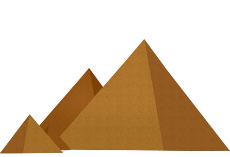 Pyramid Clipart Illustration Pyramid Shaped Objects Clipart Hd Png ...