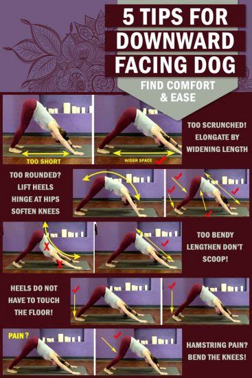 Downward facing dog - 5 tips for more ease in this basic Yoga Pose