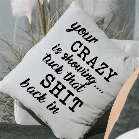 Funny Throw Pillow Funny Accent Pillow Sarcastic Humor | Etsy