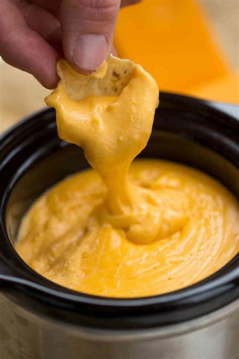 Easy Crock Pot Nacho Cheese Dip Recipe | Deporecipe.co