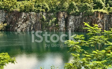 Pecan Quarry, Pulau Ubin Island, Singapore Stock Photo | Royalty-Free ...