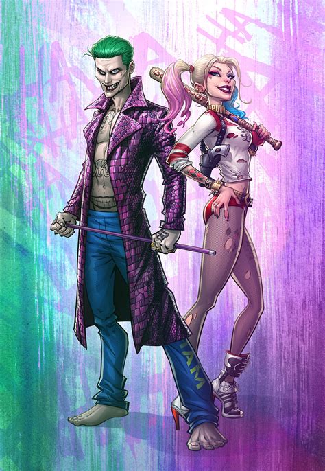 The Joker and Harley Quinn by PatrickBrown on DeviantArt