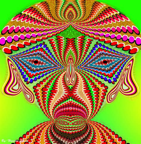 Moving face - Optical illusion by H-Flaieh on DeviantArt