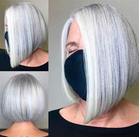 Inspiring Hairstyles For Grey Hair That Will Make You Want To Go Au Natural