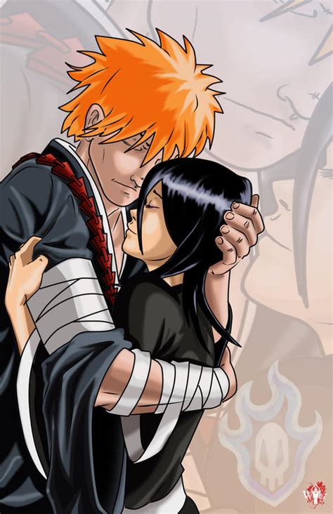 Ichigo and Rukia (UPDATE) by TyrineCarver on DeviantArt