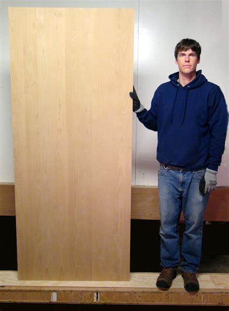 solid core door blanks | Non-warping patented wooden pivot door ...