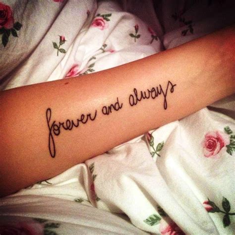 Tattoo Forever And Always