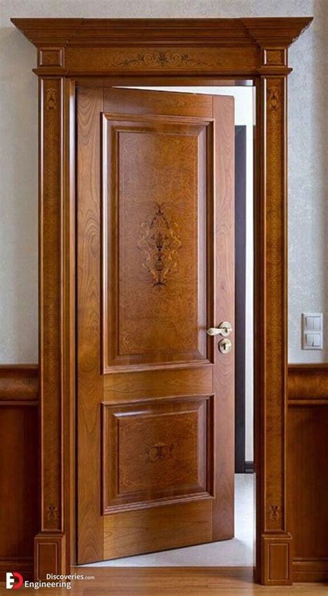 Top 45 Beautiful And stylish Wooden Door Design Ideas | Door design ...