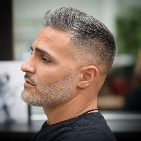 Mastering gray hair: Trendy hairstyles for men 16 ideas - Fall Update 2024